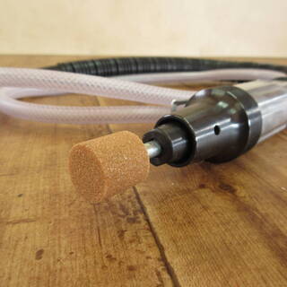 日東工器 NITTO 空気式小型グラインダ エアソニック L-25B 重研削 磨き