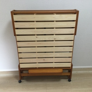 中居木工 折りたたみ シングルベット ハイタイプ すのこ