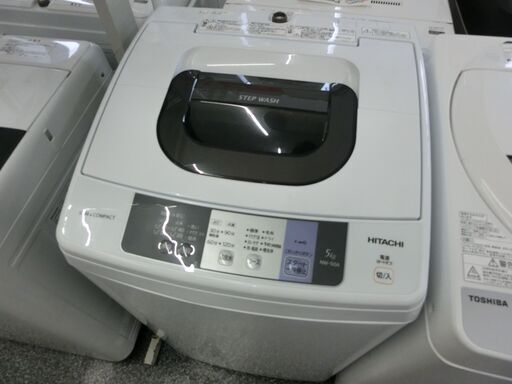 新生活応援!! 特別価格 15,000円 HITACHI 日立 洗濯機 5.0k 2016年製 NW-50A 03211338