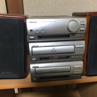 【ネット決済】【Victor】ビクター　CDコンポ　CD &カセ...