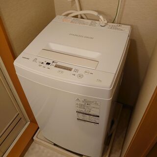 洗濯機　東芝　AW-45M5(W)　2017製