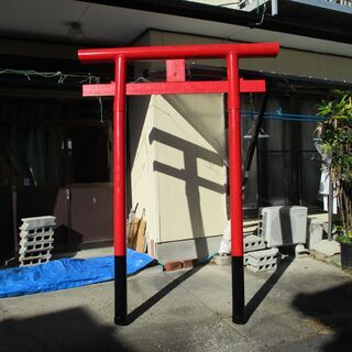 新品、神社・祠用鳥居・無料で奉納致します