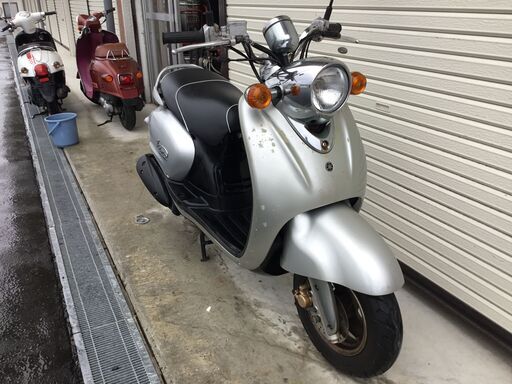 【引取先が決まりました】希少！ビーノ１２５CC　走行７０００キロ！　バッテリー新品・シート張替済　すぐ乗れます