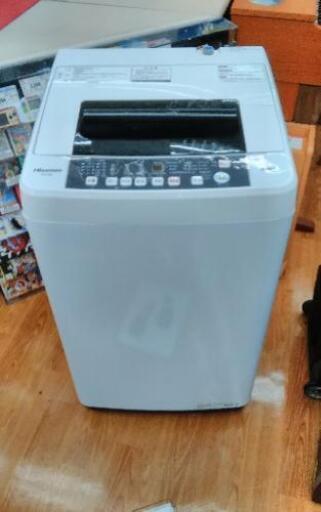 【ジモティー割引】2019年製全自動洗濯機/ハイセンス/HW-T55C