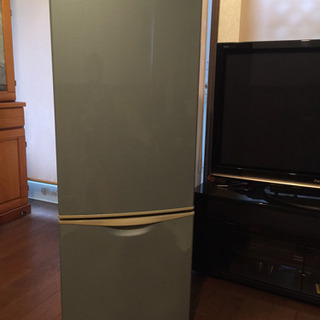 【ネット決済】美品 小型冷蔵庫  全容量162L  2ドア ナショナル