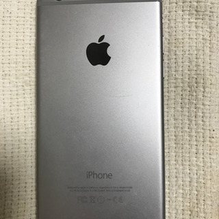 中古iPhon6 16GB シルバー　docomo