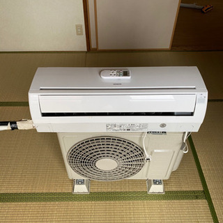 【売却済み】HITACHI ルームエアコン 白くまくん RAS-...