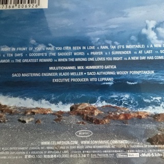 SACD セリーヌ・ディオン　A NEW DAY HAS COME