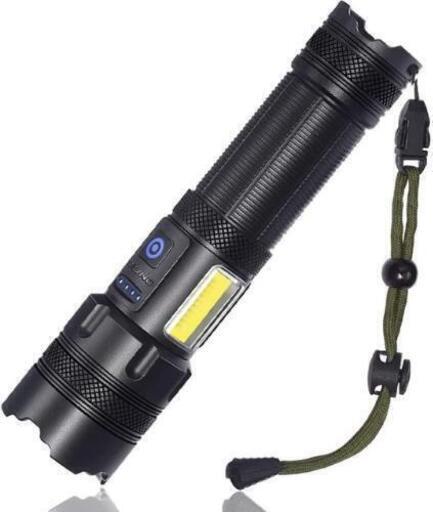 最新 超高輝度 XHP160 懐中電灯 LED 強力 軍用 最強 LEDライト 9100ルーメン USB 充電式 ハンディライト 26650