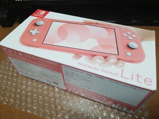 未開封新品　ニンテンドースイッチライト　コーラルピンク