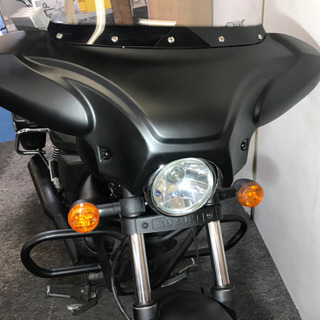 ハーレースタイル　GZ125HS　マットブラック　バッテリー新品