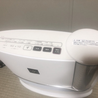 【美品】SHARP 加湿セラミックファンヒーター HX-J120-W