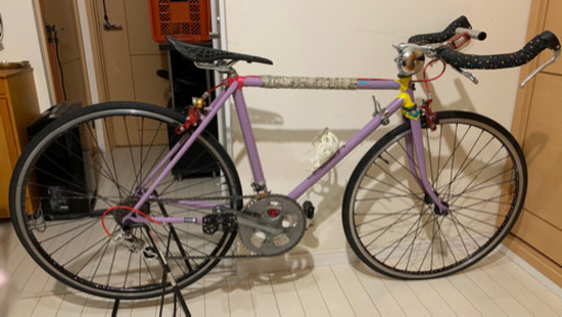 パナレーサー　650 ロードバイク　クロモリ