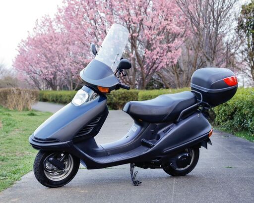 HONDA スペイシー125 JF03 マット塗装 スクリーン BOX USB電源 フットブレーキ 任意保険もお得な125cc 通勤・通学にも アウトドアやキャンプにも
