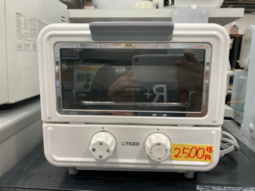 タイガーオーブントースターかわいい小型トースター18年製6ヶ月保証付クリーニング済 ストーリー 宜野湾のキッチン家電 オーブントースター の中古あげます 譲ります ジモティーで不用品の処分
