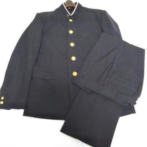 美品　カンコー学生服  西尾高校　男子学生服　上下
