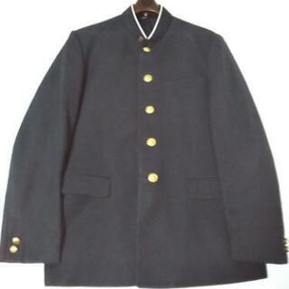 美品　西尾高校　男子学生服　上下
