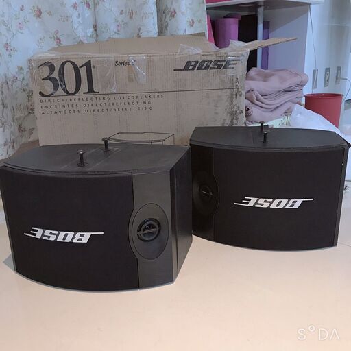 BOSE スピーカー ペア 301®V BLACK　※引き取りに来てくださる方優先