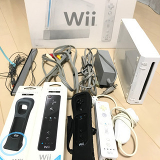 Wii本体　ソフト4本セット