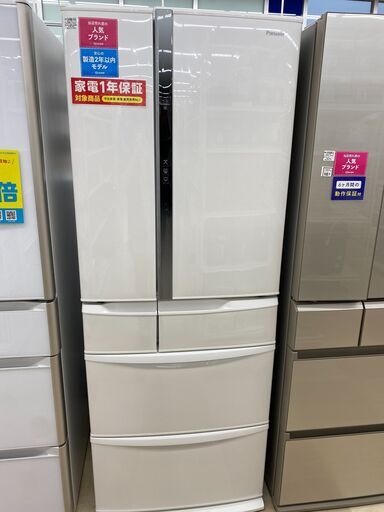 【未使用品】Panasonic(パナソニック) NR-FVF455 451L 2020年製　6ドア冷蔵庫