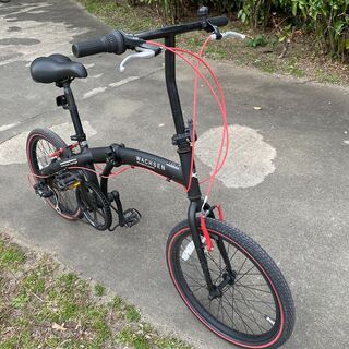 折りたたみ自転車 折りたたみ自転車 WACHSEN BA-100 Angriff ブラック