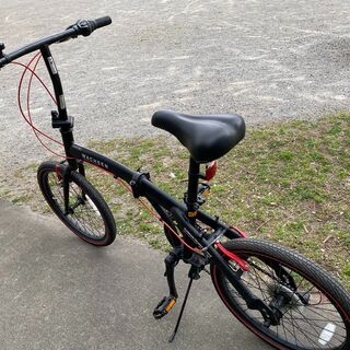 折りたたみ自転車 折りたたみ自転車 WACHSEN BA-100 Angriff ブラック