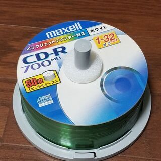 CD-R　700MB　３２枚　maxell