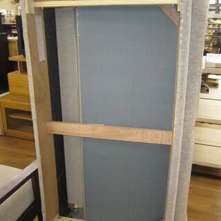 R223 国産 シノハラ製作所 布製ソファベッド 幅170cm 美品