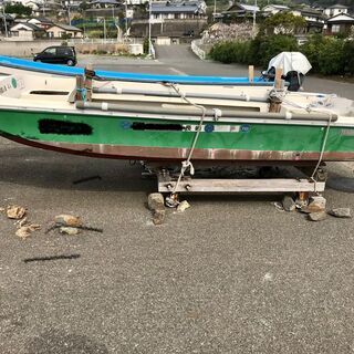 マリンスポーツ 【値下げしました】ヤマハ FISH13 船外機5馬力セット