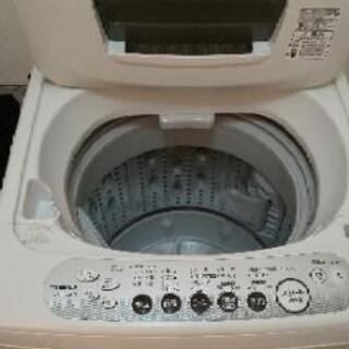 【交渉中】TOSHIBA 洗濯機 5kg aw-50ggc(w) 無料