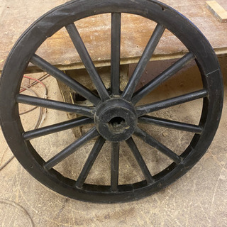 二輪屋台の 大 車輪