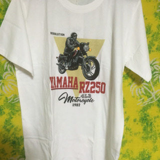 バイク柄Tシャツ新品ヤマハRZ250