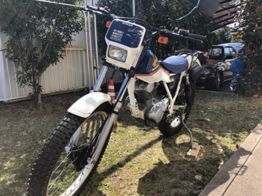 ホンダ tl125 jd06 87年式ロスマンズ希少 低走行 長野市発 要積車