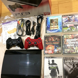 ps3 ゲーム機　セット　ソフト　本体　コントローラー