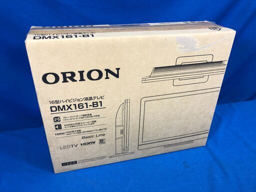 【動作保証60日間あり】未使用 ORION オリオン DMX161-B1 16V型 液晶テレビ【管理KRT162】
