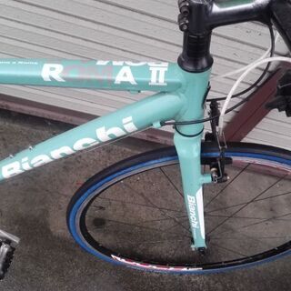 クロスバイク ビアンキ BIANCHI ROMA2 18段変速 ミントブルー 配送無料 クロスバイク ビアンキ BIANCHI ROMA2 18段変速 ミントブルー 配送無料