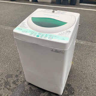 ✳️配送無料🚛日当配送‼️ 東芝　5 キロ　洗濯機🎖 ステンレス槽✅清掃済み✅冷蔵庫も出品✨