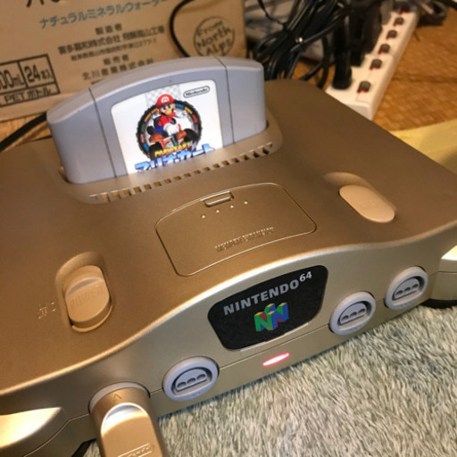 美品 箱説付き】動作良好 限定色 ゴールド セット 任天堂64 gold希少