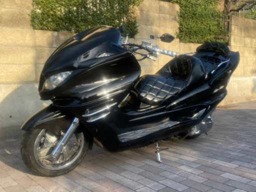 カチアゲツインマフラー‼︎【YAMAHA マジェスティ】スピーカー‼︎LED付き‼︎