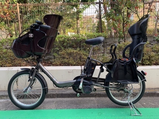 Panasonic ギュット 8.9AH5点灯 新基準 電動アシスト自転車 前後子供乗せ