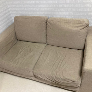 R223 国産 シノハラ製作所 布製ソファベッド 幅170cm 美品 ...
