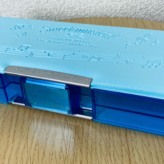 【未使用】きせかえシンプル両面ペンケース　ブルー　筆箱