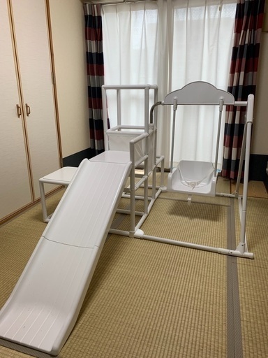 美品　プレミアム　折りたたみロングスロープキッズパーク