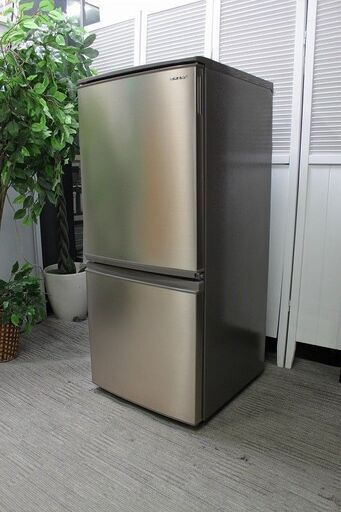 R2962) SHARP 中古 シャープ　つけかえどっちもドア　137L　冷凍冷蔵庫　SJ-D14E-N　ブロンズ系 2019年製! 冷蔵庫 店頭取引大歓迎♪