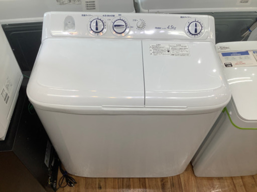 2層式洗濯機 Haier 4.5kg 2019年製