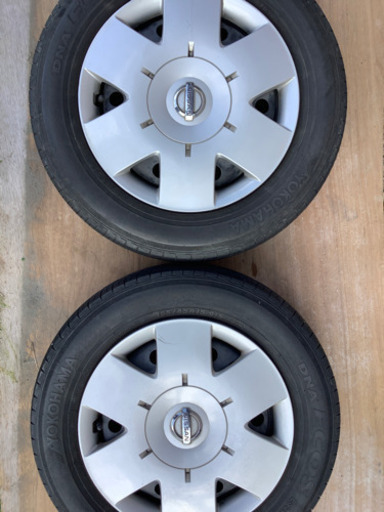 NISSAN YOKOHAMA 195/65R15 2本セット中古