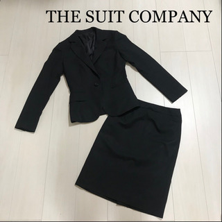 THE SUIT COMPANY  黒　スカートスーツ　34