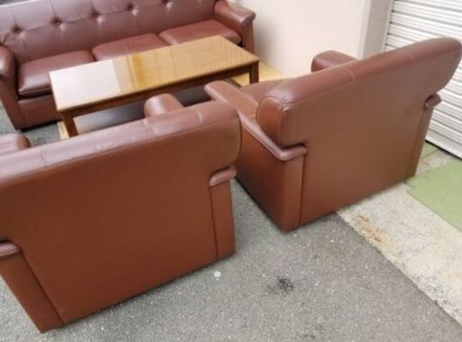 値下げ！ ◇ 応接用ソファー、テーブルセット ◇ 210529)【30％値下げ