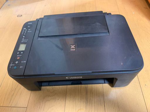 Canon PIXUS TS3130S プリンター。白黒インク残大量、カラーインク少量
