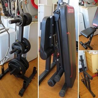 ♪FitElite バーベルセット ベンチプレス オリンピックバー 130kg♪